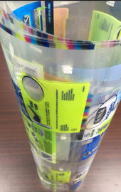 Printing Rigid Clear Polyester Pet Film , 0.2mm - 0.6mm Colored PET Film