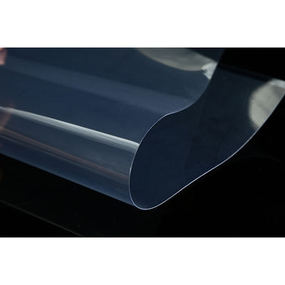 Rigid 0.3MM Double Sided Fogproof Clear PET Film For Face Shield